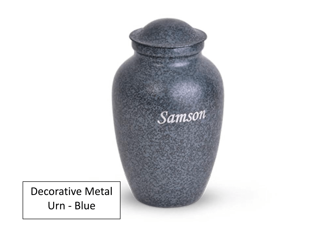 Decorative Urn - Blue