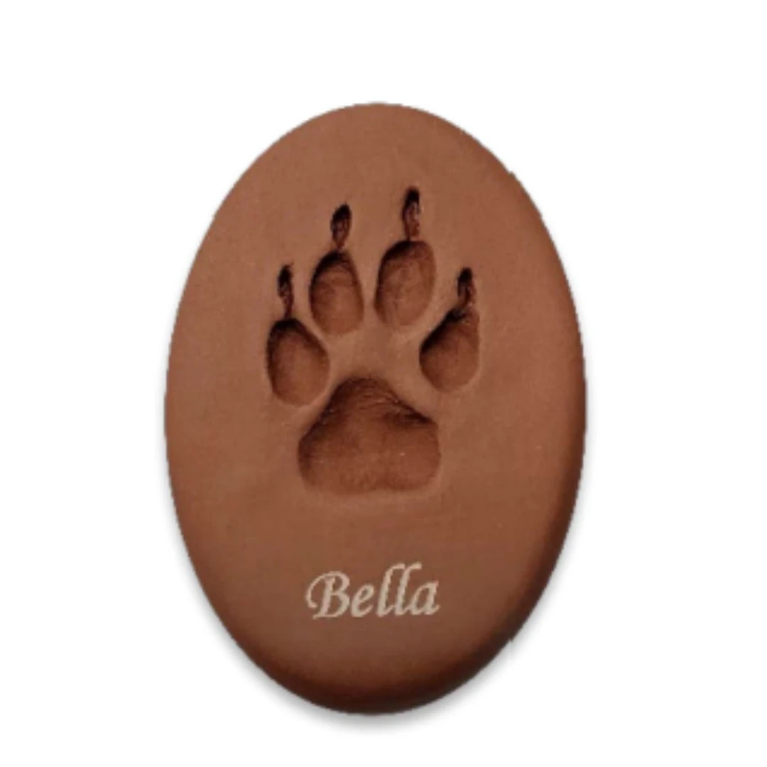 <b>Terracotta Clay Paw Print <br>$40 </b>